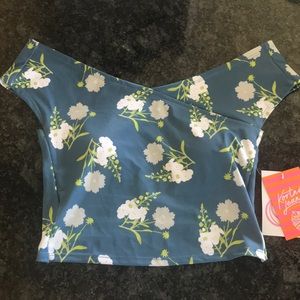 Kortni Jeane Off the Shoulder Top